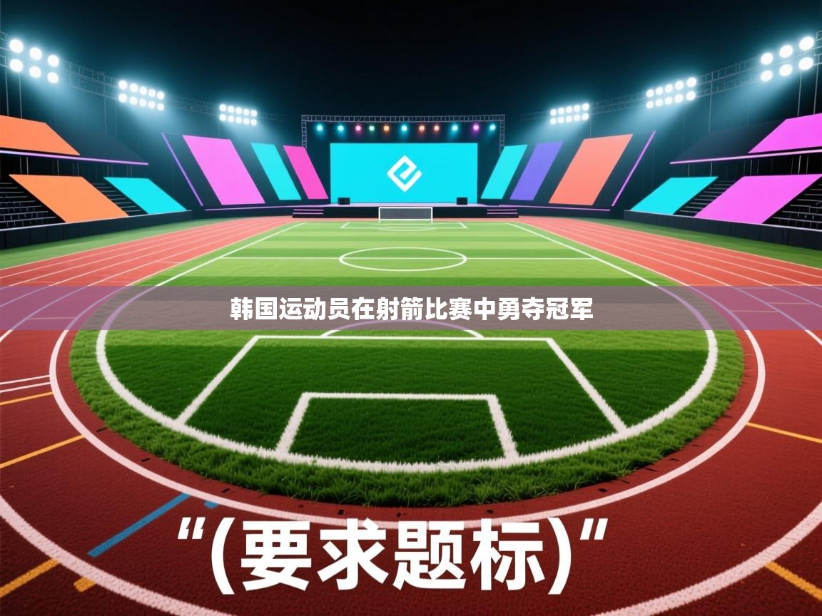 韩国运动员在射箭比赛中勇夺冠军  第2张